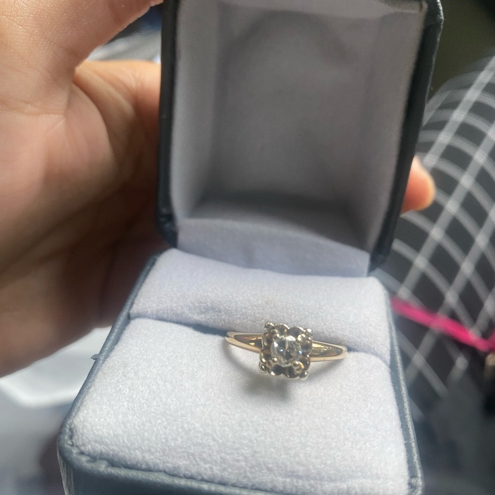 14k gold vintage ring sold